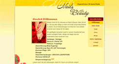 Desktop Screenshot of nails-beauty.info